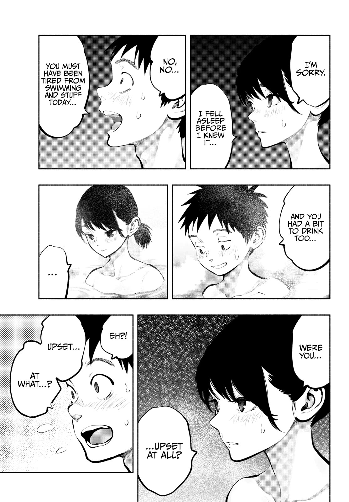 Asoko de Hataraku Musubu-san Chapter 71 page 3 - Chapter 71: Something to Convey