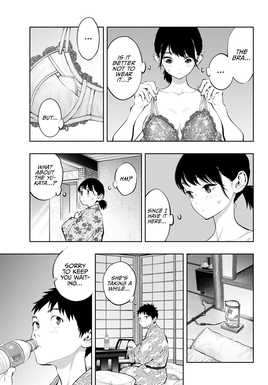 Asoko de Hataraku Musubu-san Chapter 74 page 5 - Chapter 74: What Should I Do Next