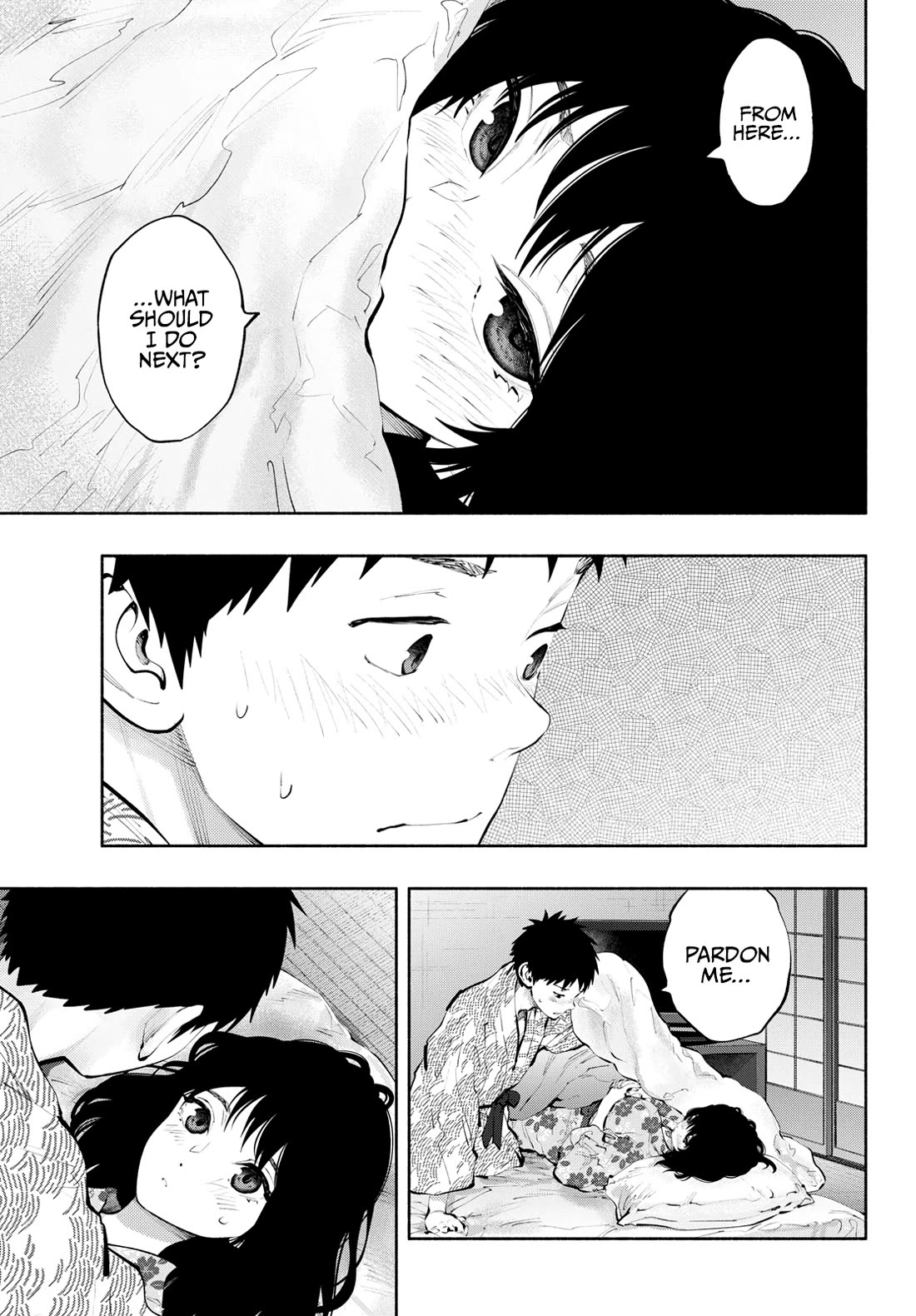 Asoko de Hataraku Musubu-san Chapter 74 page 9 - Chapter 74: What Should I Do Next