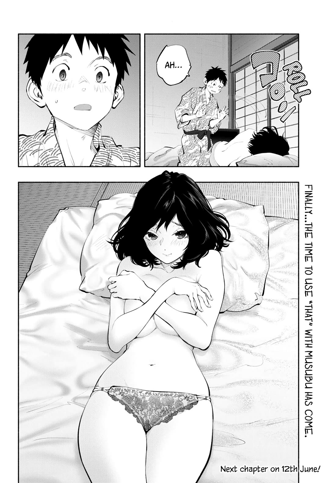 Asoko de Hataraku Musubu-san Chapter 75 page 10 - Chapter 75: The Moment