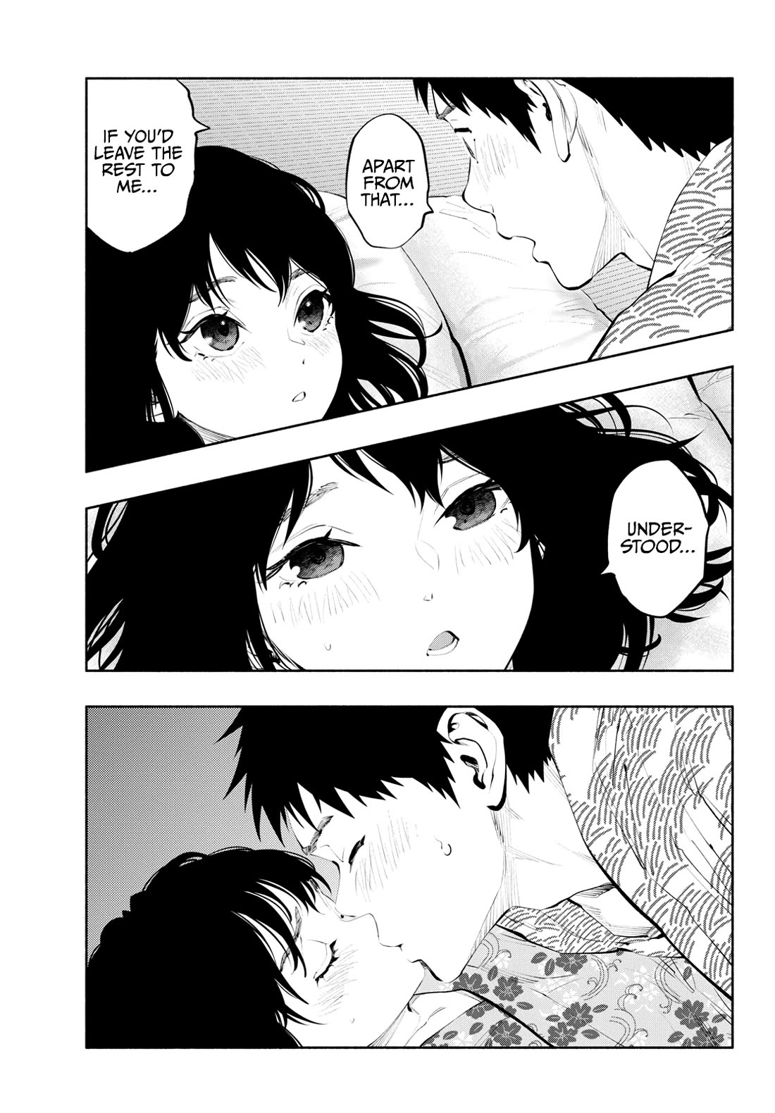 Asoko de Hataraku Musubu-san Chapter 75 page 3 - Chapter 75: The Moment