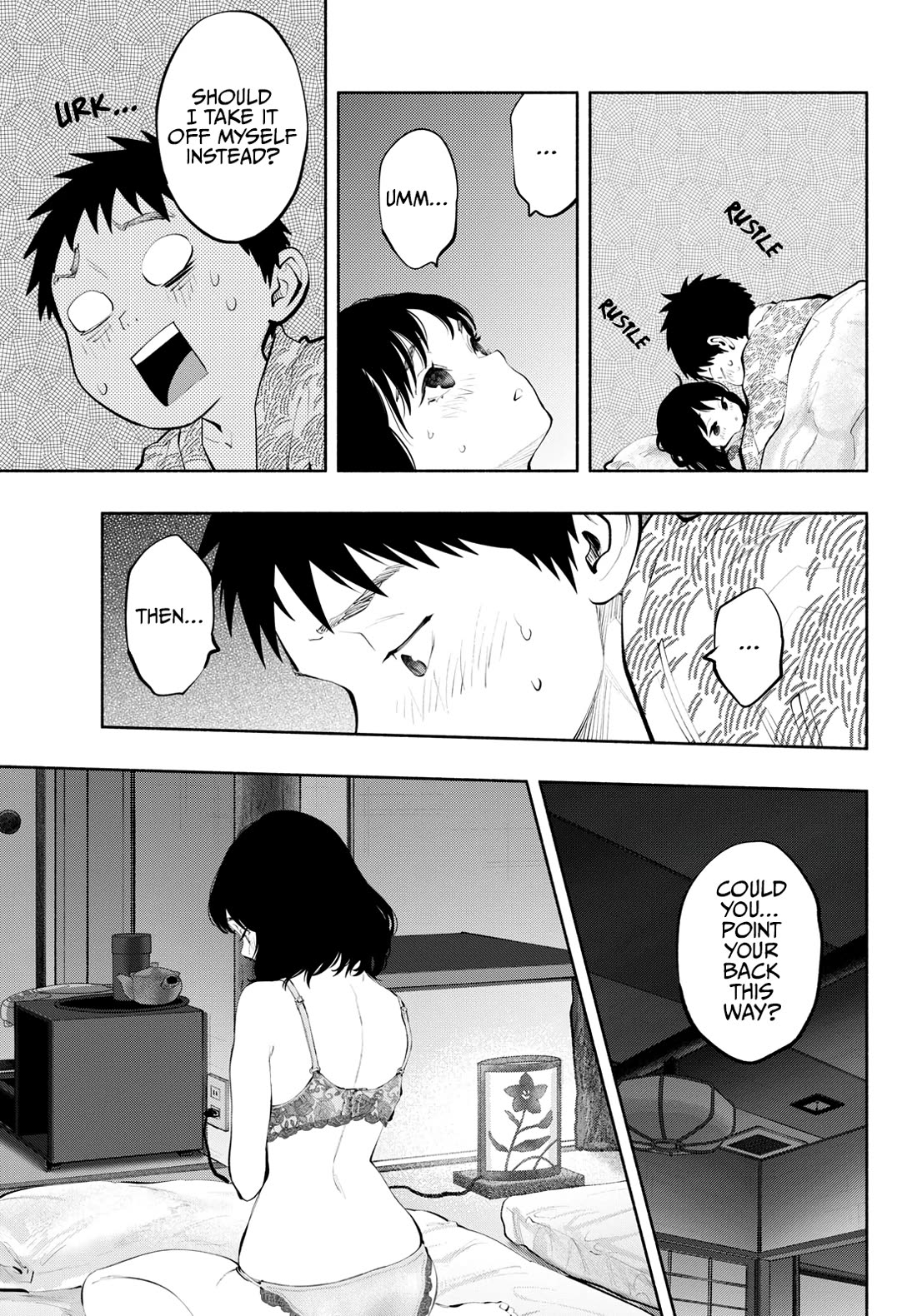Asoko de Hataraku Musubu-san Chapter 75 page 7 - Chapter 75: The Moment