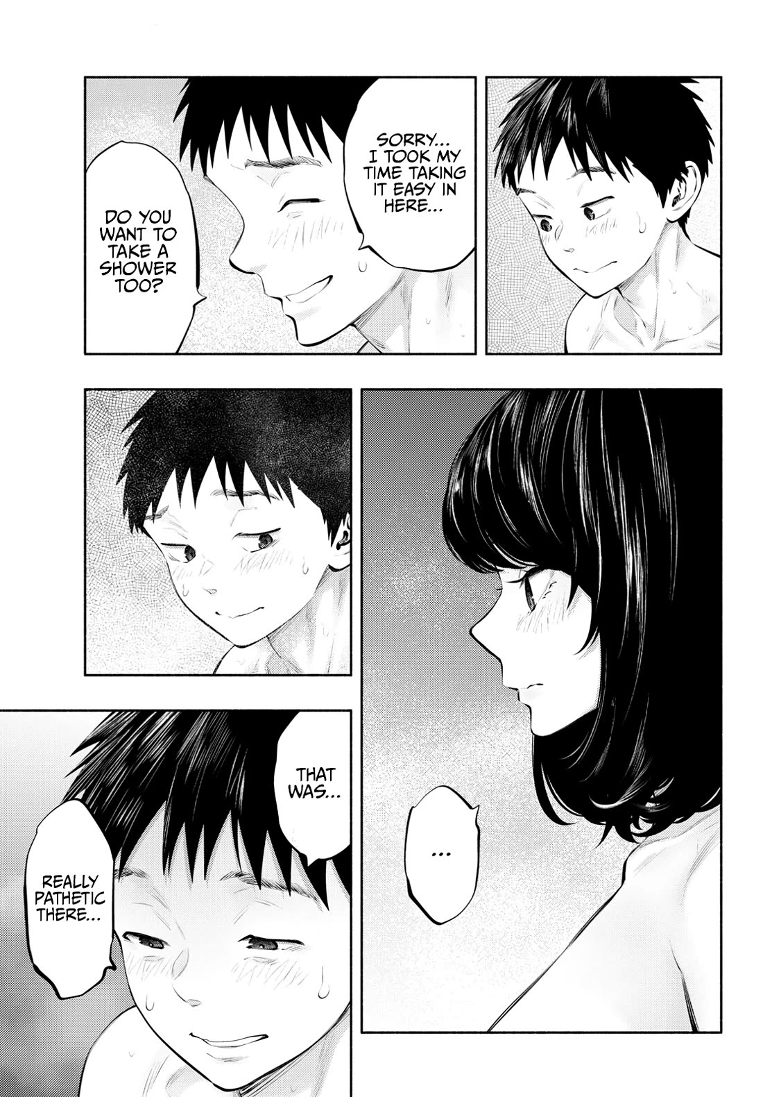 Asoko de Hataraku Musubu-san Chapter 79 page 3 - Chapter 79: Pathetic