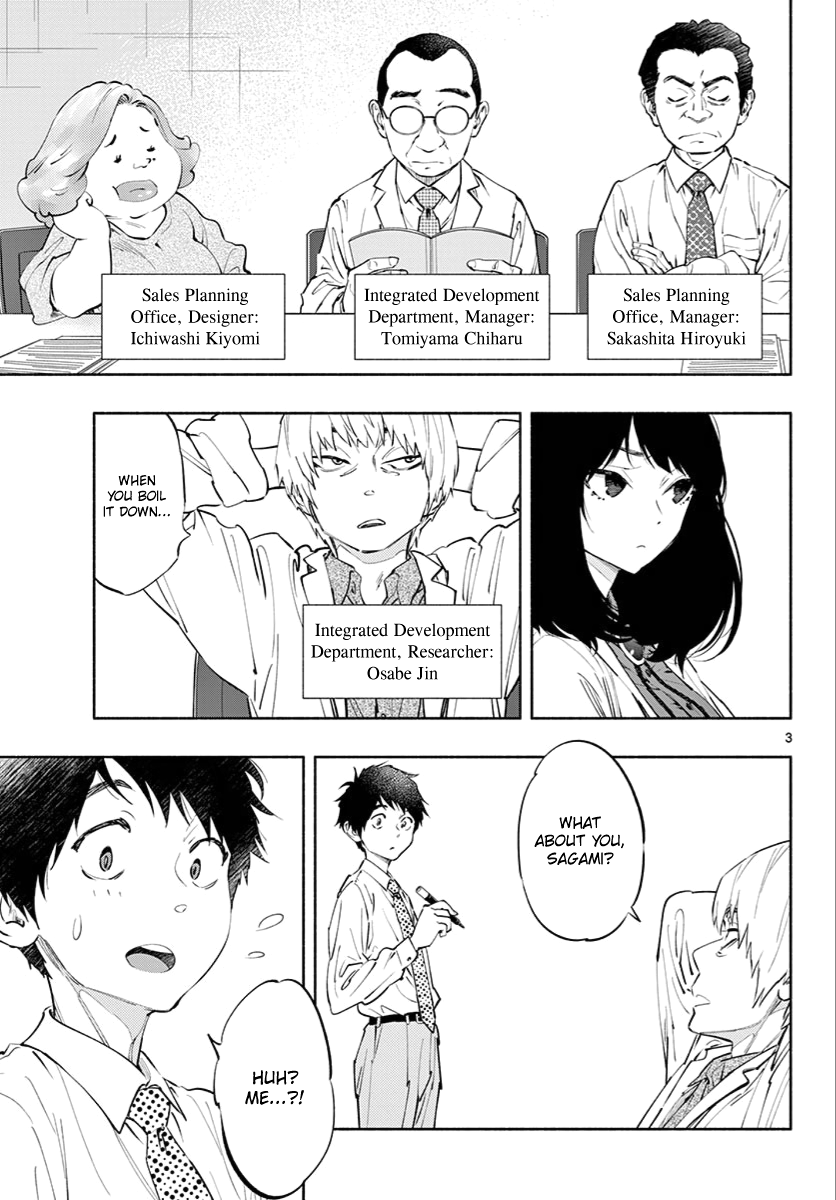 Asoko de Hataraku Musubu-san Chapter 8 page 3 - Chapter 8: It's true