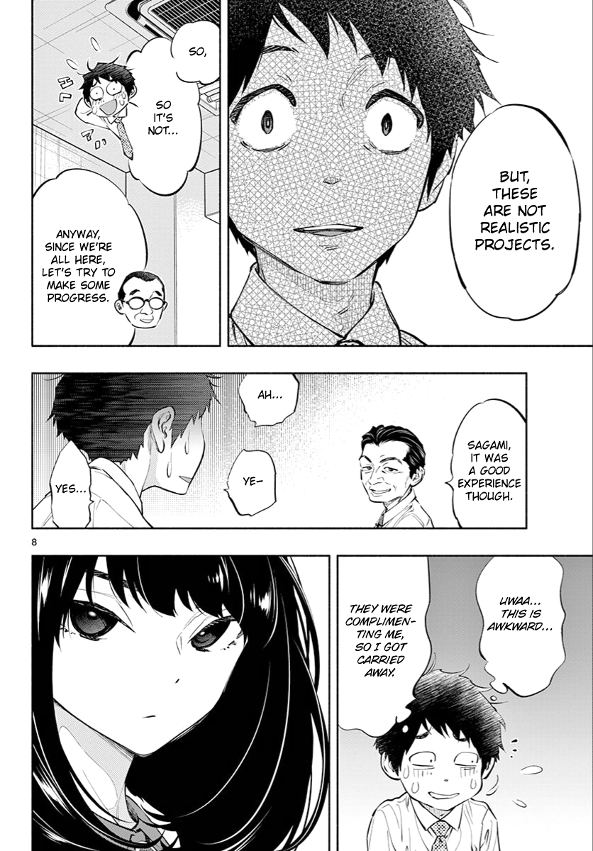 Asoko de Hataraku Musubu-san Chapter 8 page 8 - Chapter 8: It's true