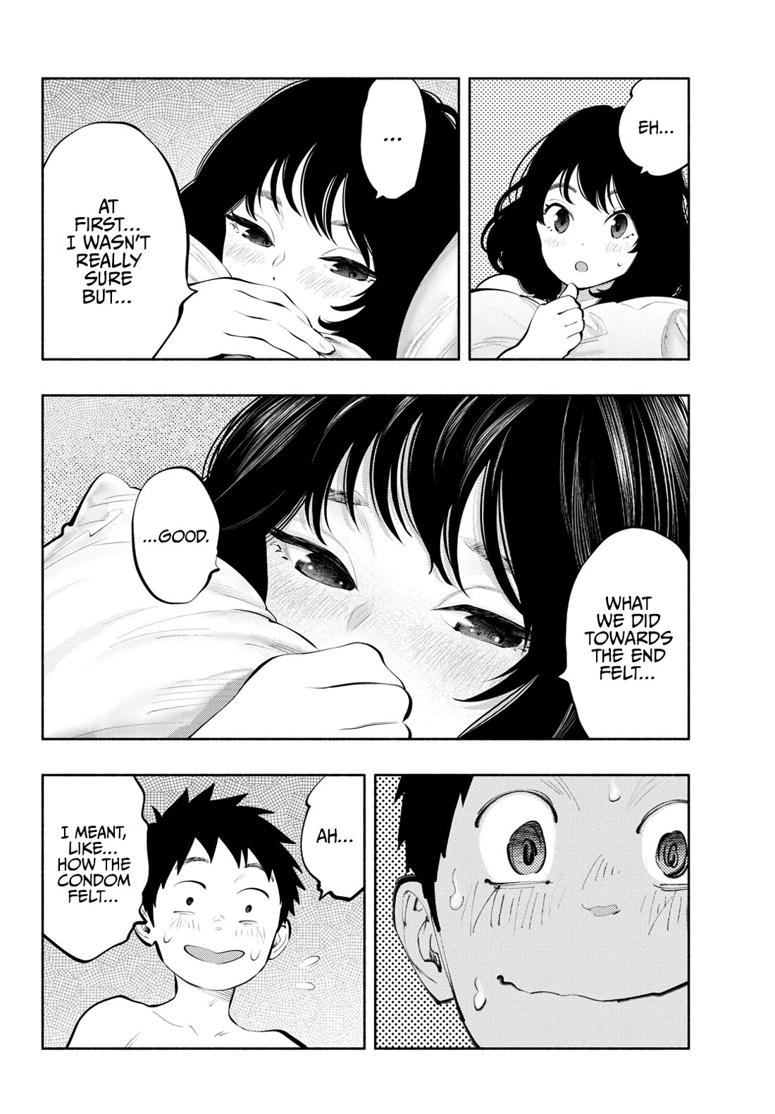 Asoko de Hataraku Musubu-san Chapter 82 page 8 - Chapter 82: How Was It?