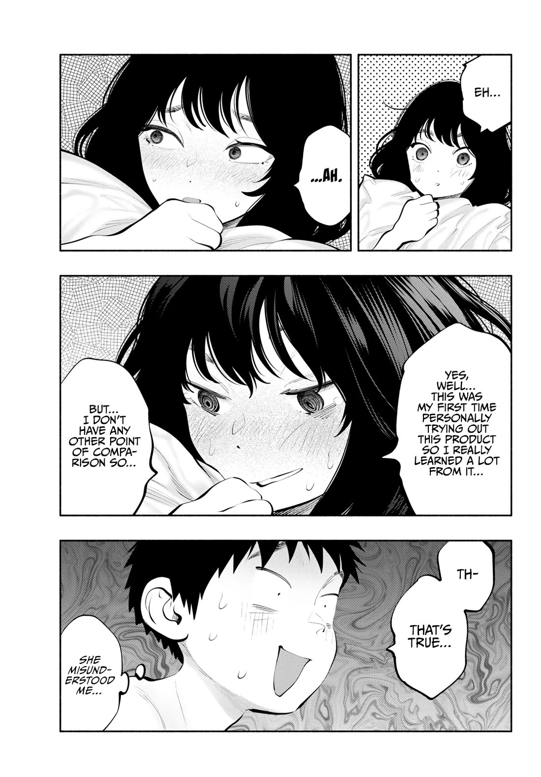 Asoko de Hataraku Musubu-san Chapter 82 page 9 - Chapter 82: How Was It?
