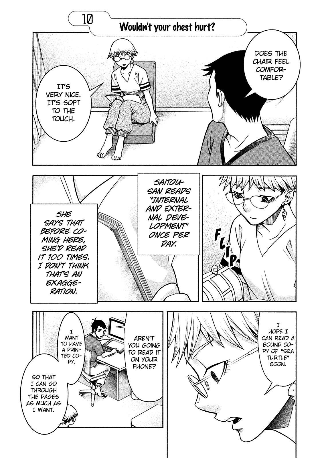 Asper Girl Chapter 10 page 1 - Chapter 10: Wouldn't your chest hurt?