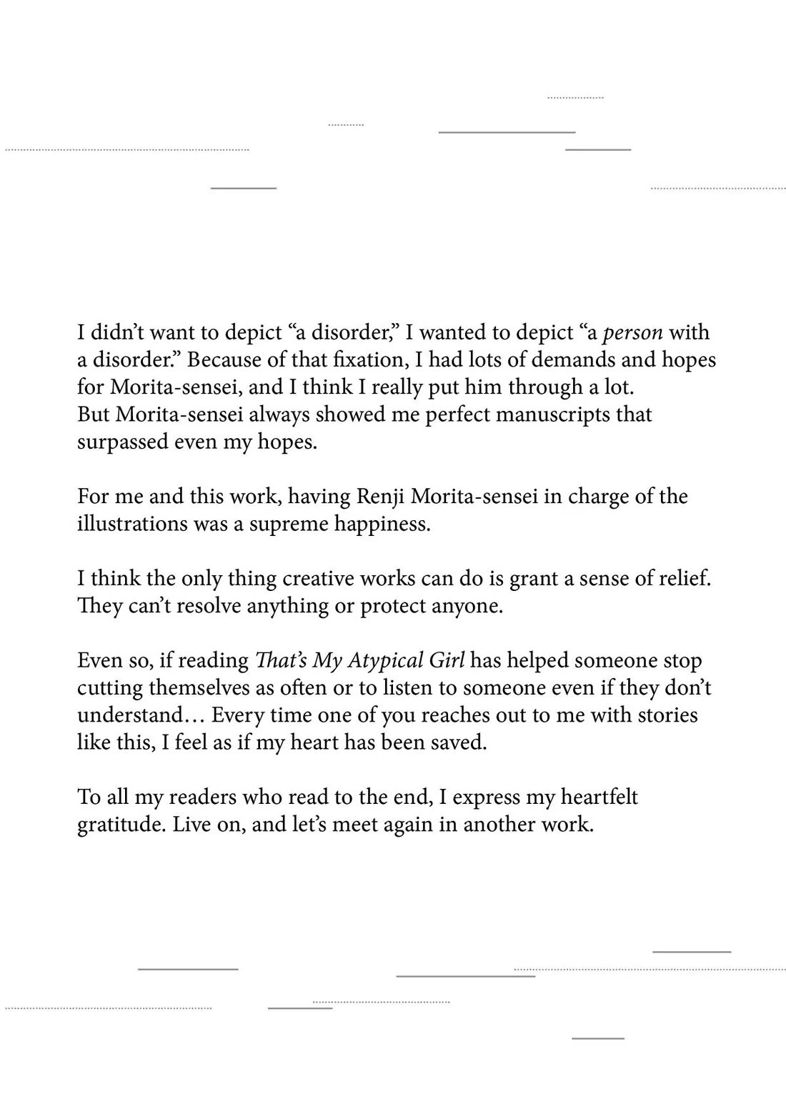 Asper Girl Chapter 100 page 33 - Chapter 100: What I Want to Tell You [END]