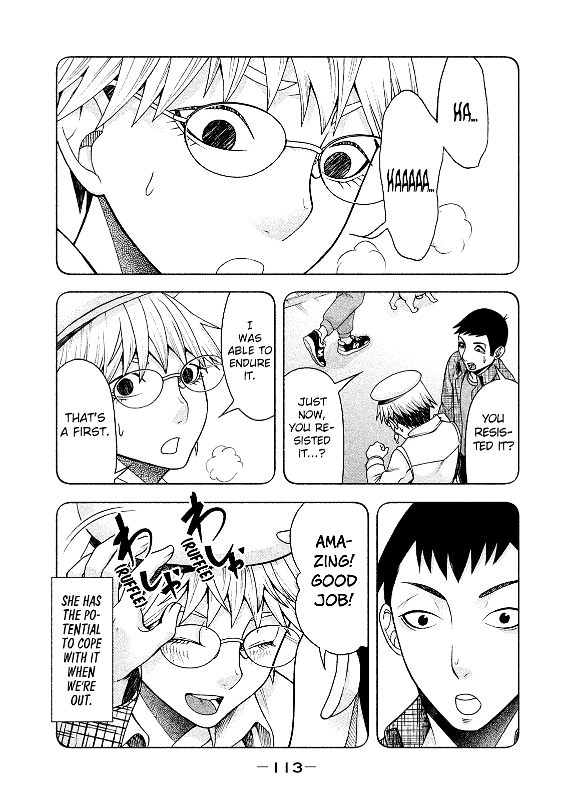 Asper Girl Chapter 13 page 11 - Chapter 13: Saitou-San Observation Diary