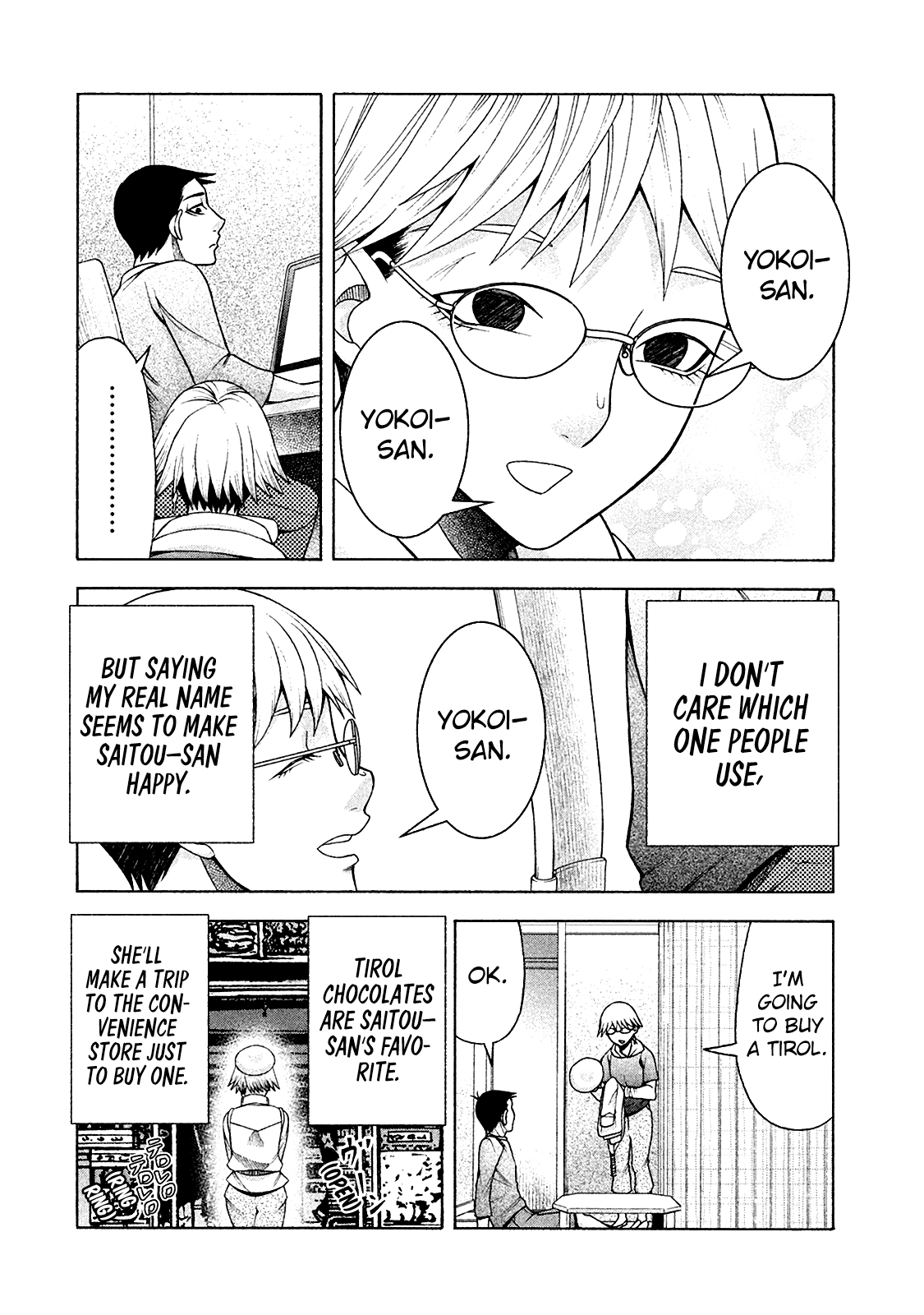 Asper Girl Chapter 13 page 14 - Chapter 13: Saitou-San Observation Diary