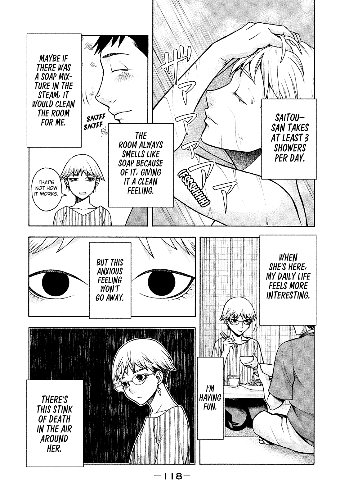 Asper Girl Chapter 13 page 16 - Chapter 13: Saitou-San Observation Diary