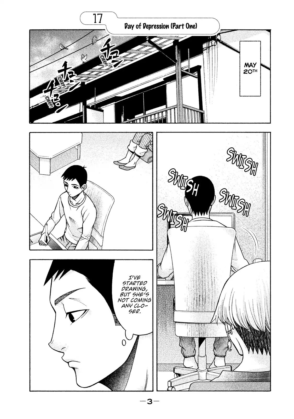 Asper Girl Chapter 17 page 5 - Chapter 17: Day of Depression (Part One)