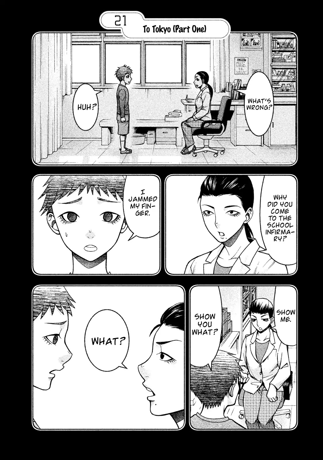 Asper Girl Chapter 21 page 1 - Chapter 21: To Tokyo (Part one)