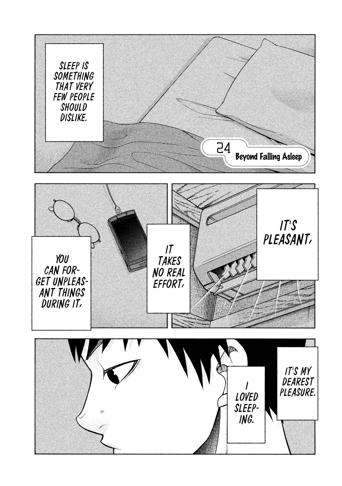 Asper Girl Chapter 24 page 1 - Chapter 24: Beyond Falling Asleep