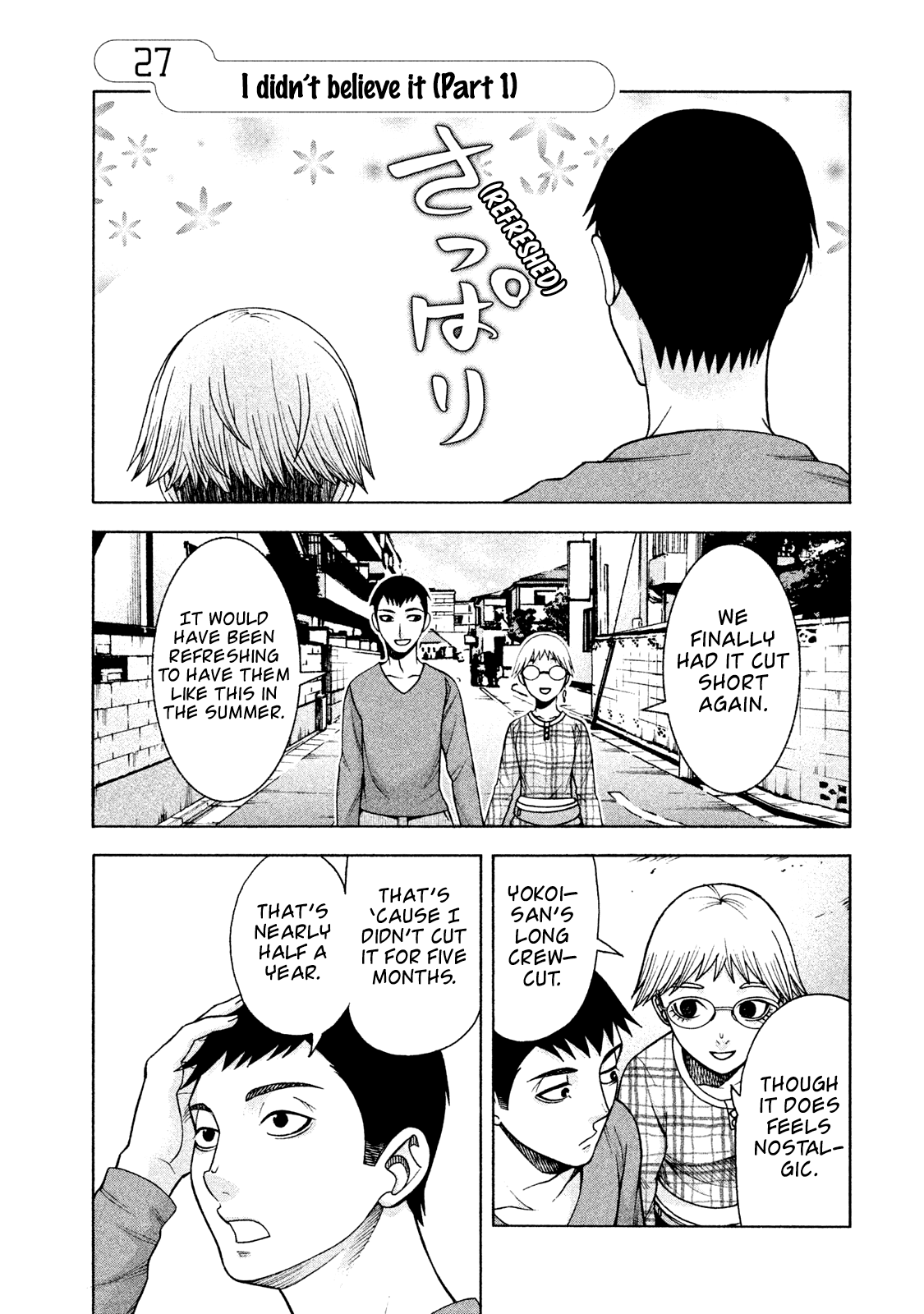 Asper Girl Chapter 27 page 1 - Chapter 27: I didn't believe it (Part 1)