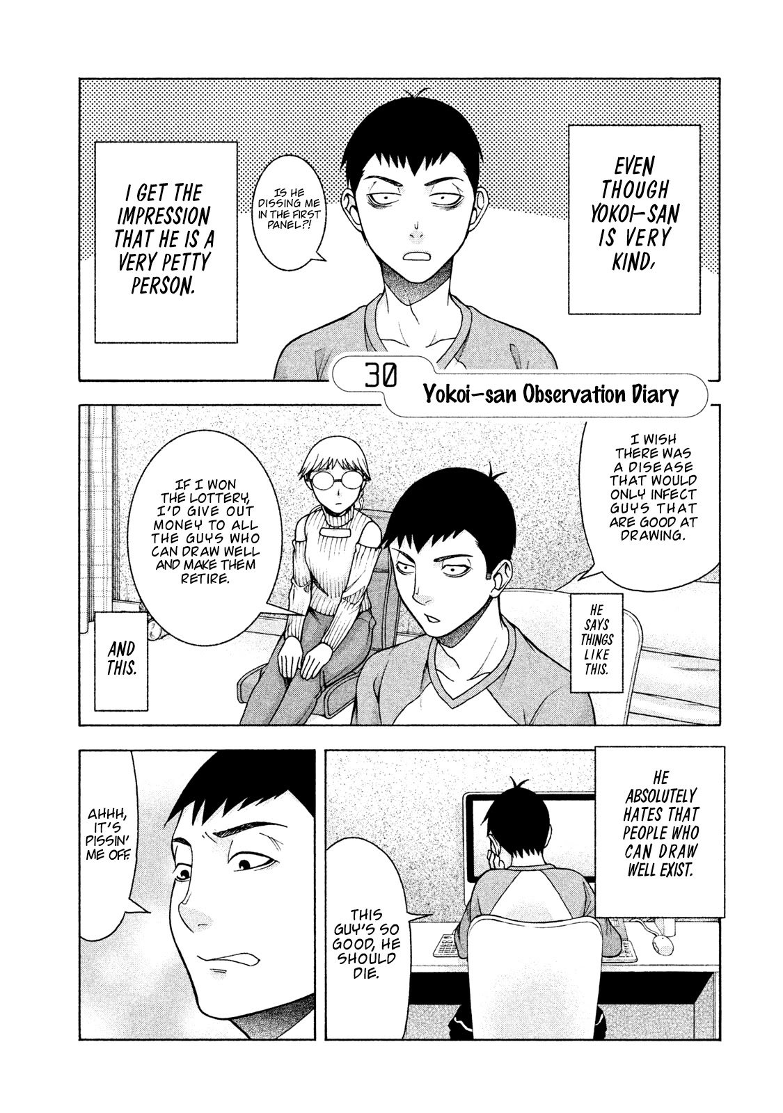 Asper Girl Chapter 30 page 1 - Chapter 30: Yokoi-san Observation Diary