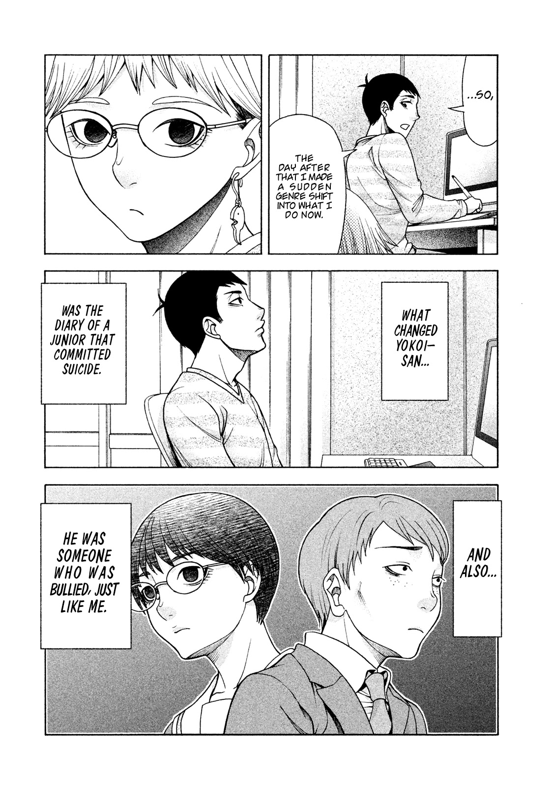 Asper Girl Chapter 30 page 15 - Chapter 30: Yokoi-san Observation Diary