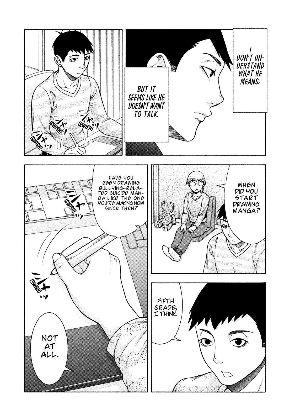 Asper Girl Chapter 30 page 8 - Chapter 30: Yokoi-san Observation Diary