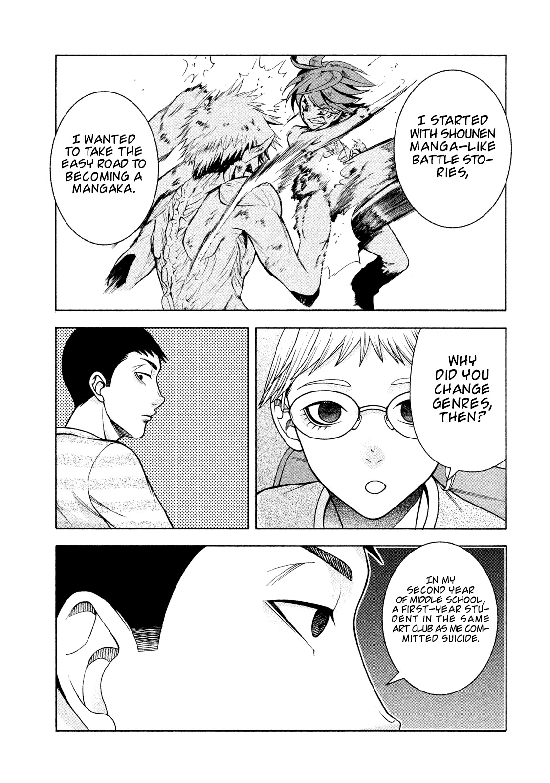 Asper Girl Chapter 30 page 9 - Chapter 30: Yokoi-san Observation Diary