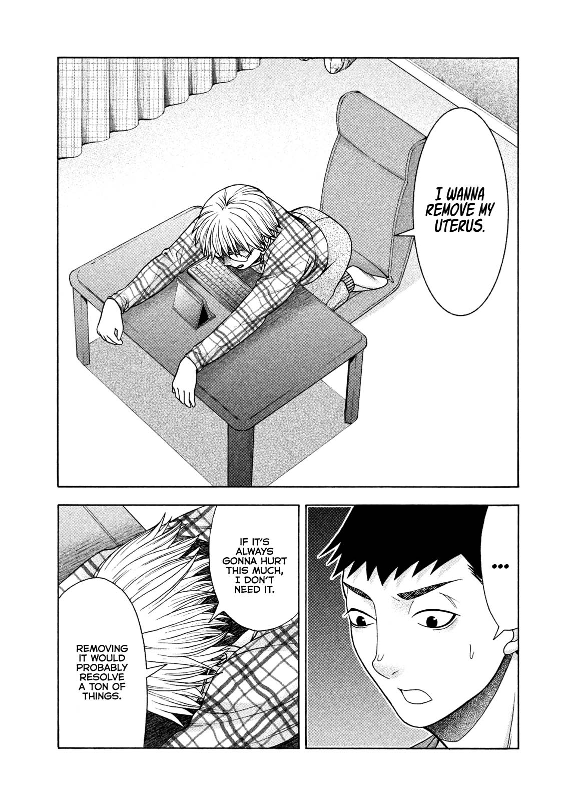Asper Girl Chapter 38 page 13 - Chapter 38: An Unknown Level of Pain