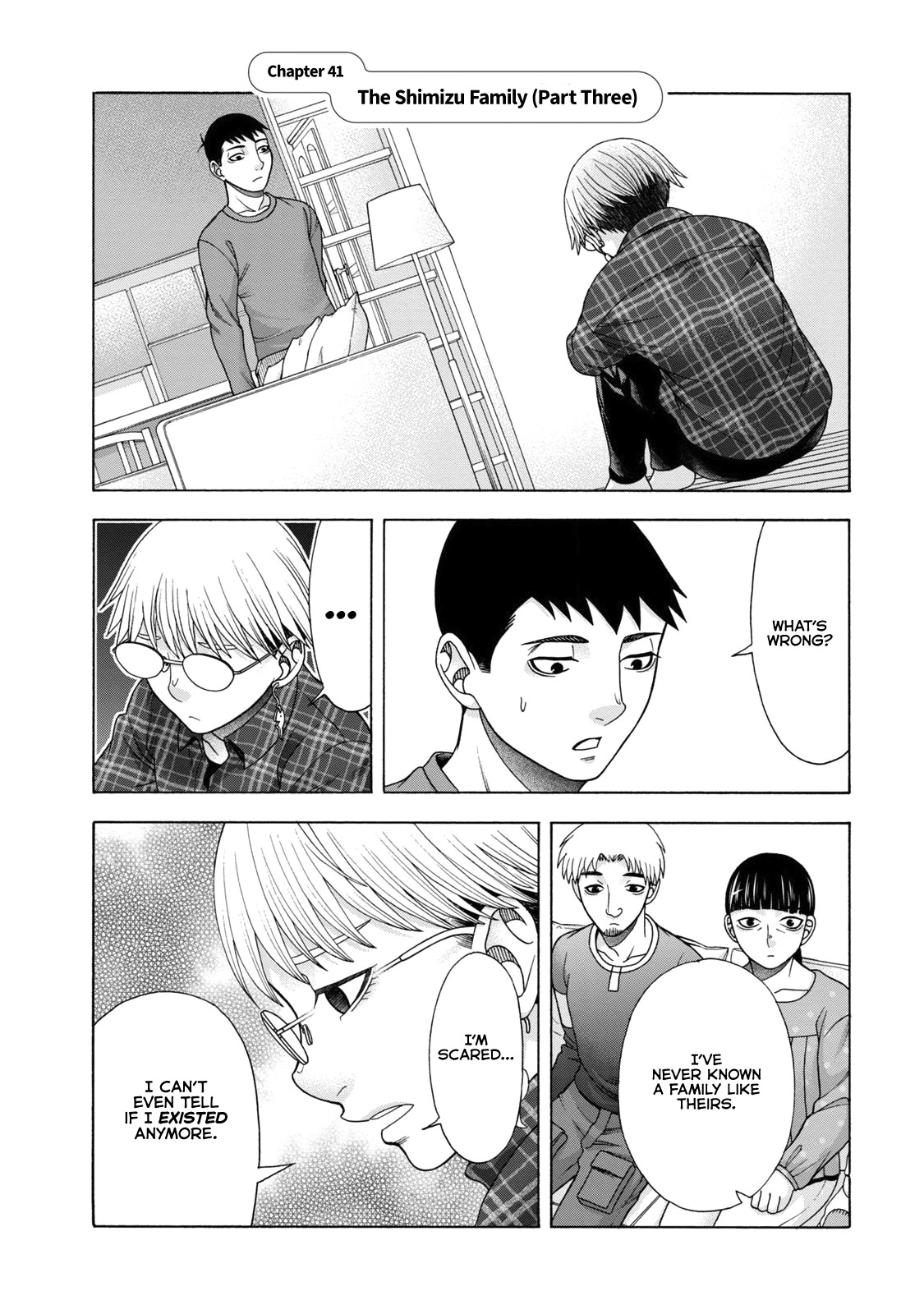 Asper Girl Chapter 41 page 1 - Chapter 41: The Shimizu Family (Part Three)