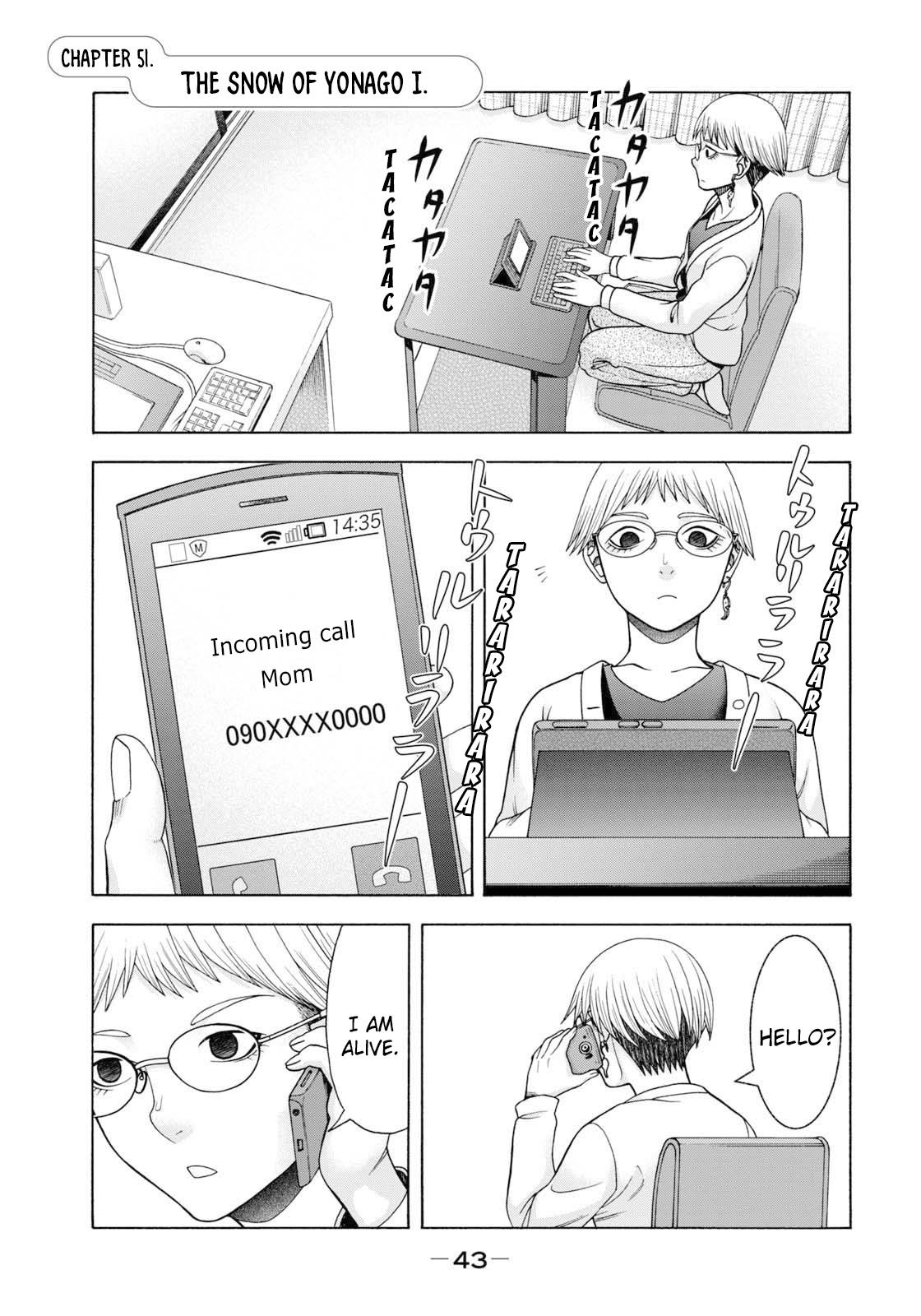Asper Girl Chapter 51 page 2 - Chapter 51: The snow of Yonago I
