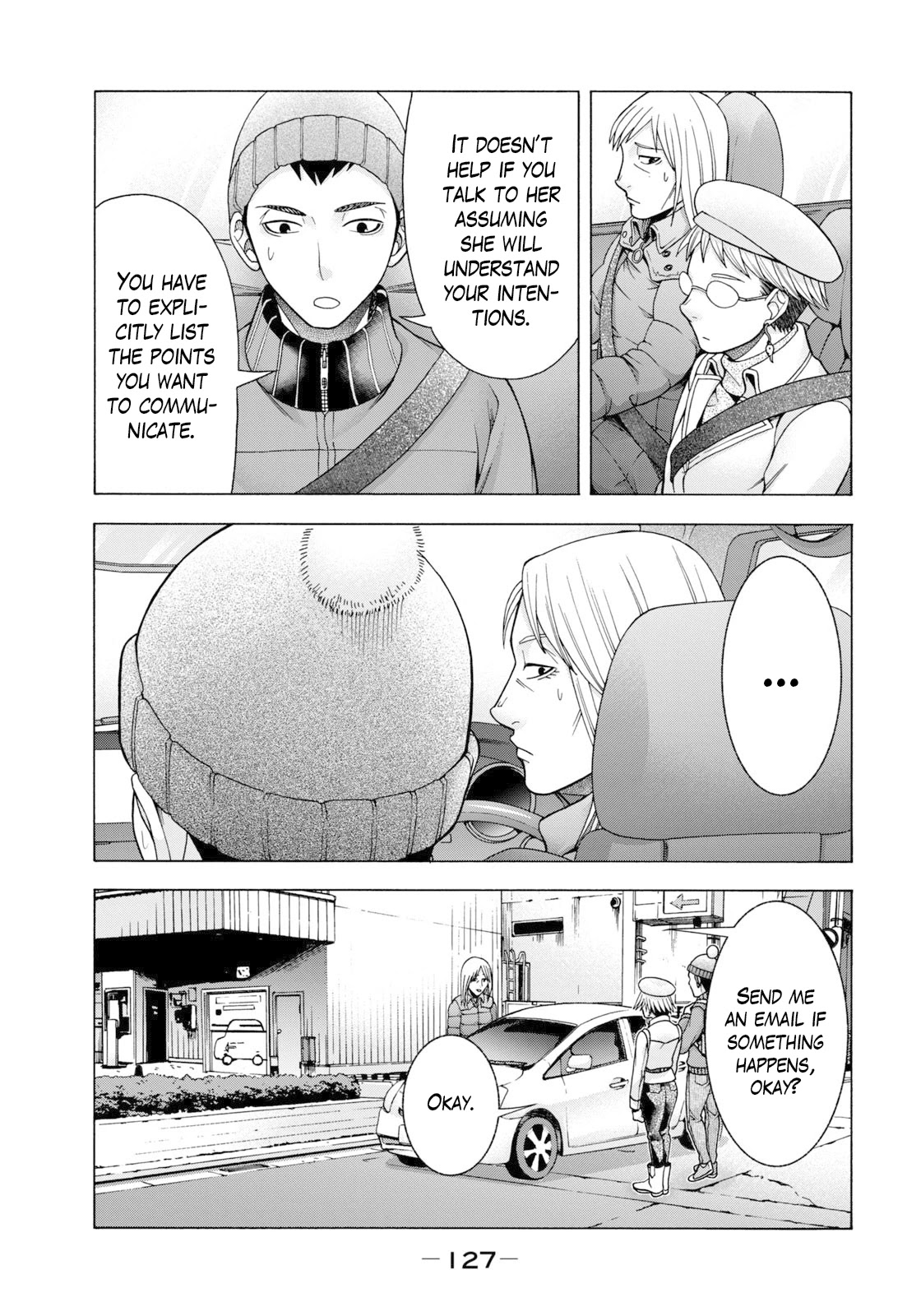 Asper Girl Chapter 54 page 8 - Chapter 54: The snow of Yonago IV