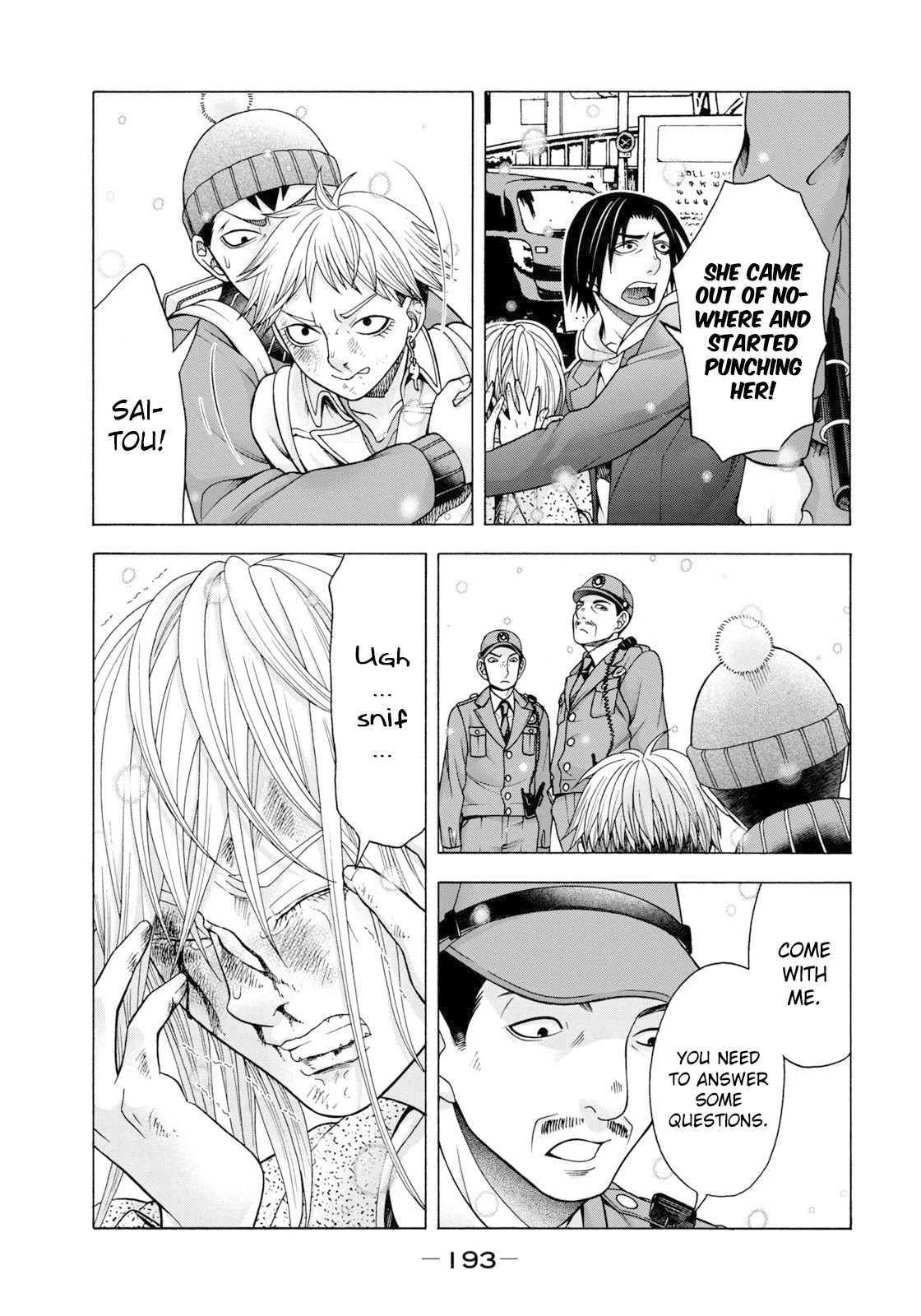 Asper Girl Chapter 57 page 10 - Chapter 57: The snow of Yonago VII