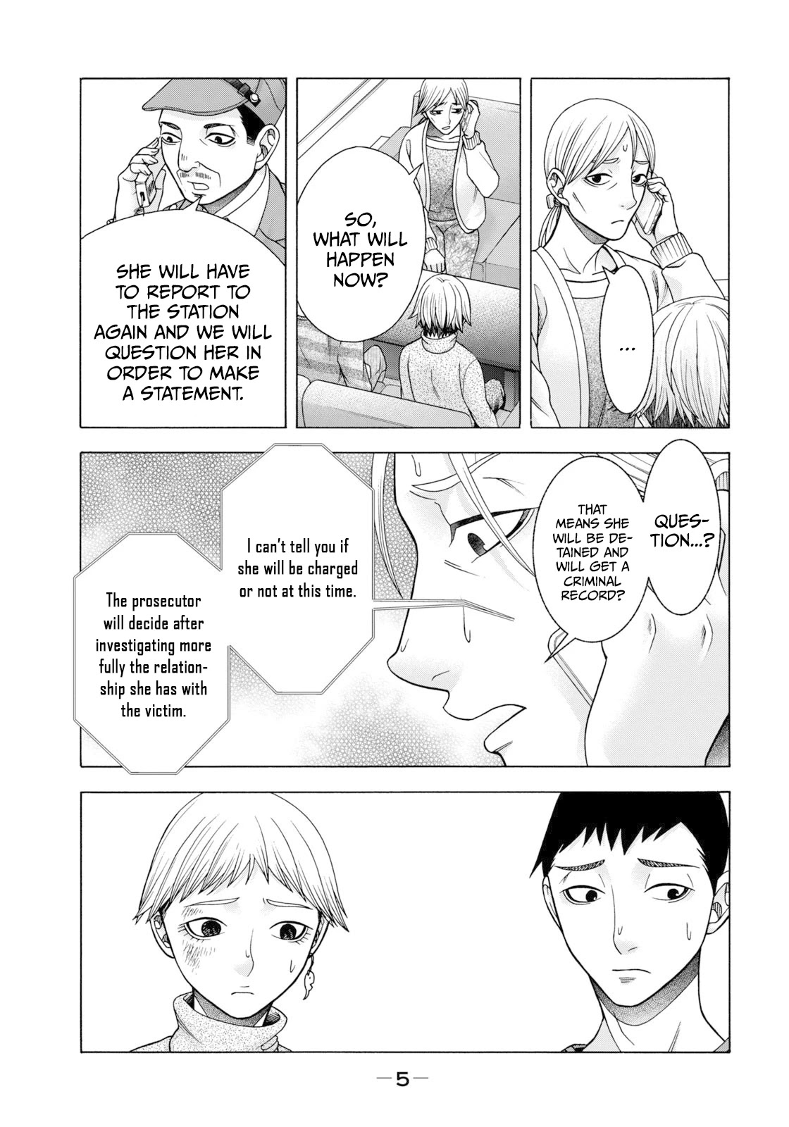 Asper Girl Chapter 58 page 8 - Chapter 58: The snow of Yonago VIII