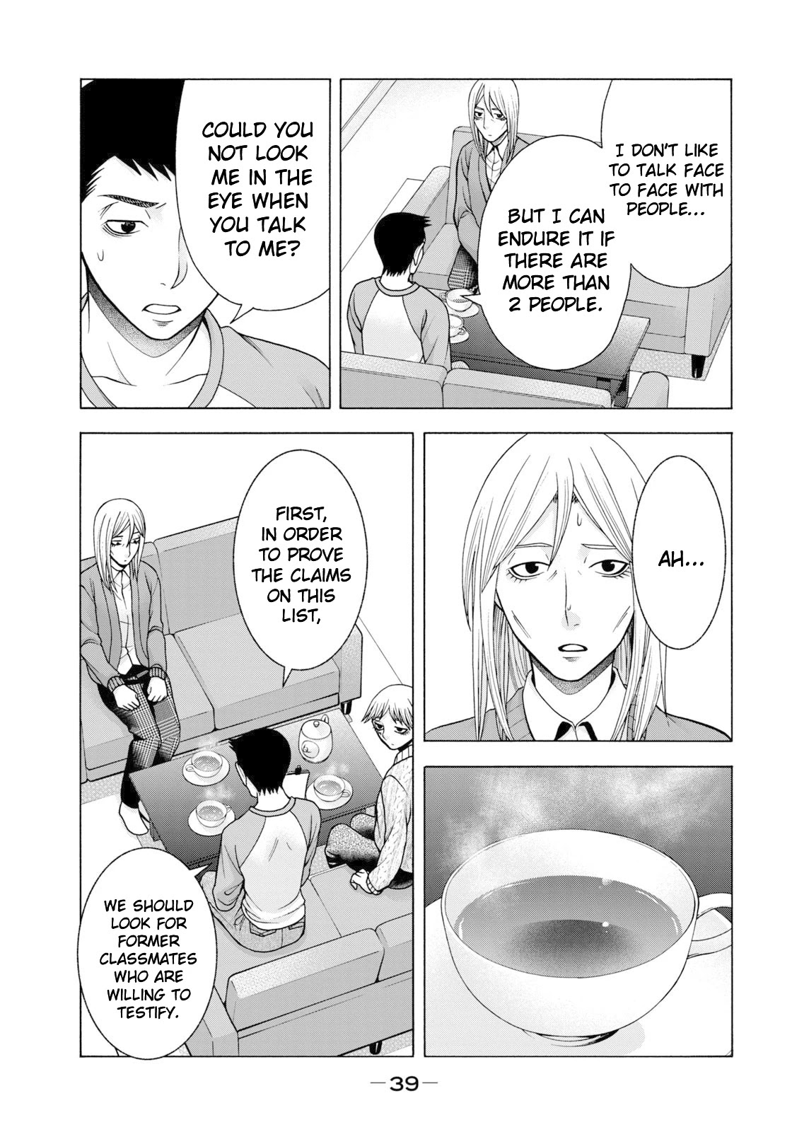 Asper Girl Chapter 59 page 18 - Chapter 59: The snow of Yonago IX