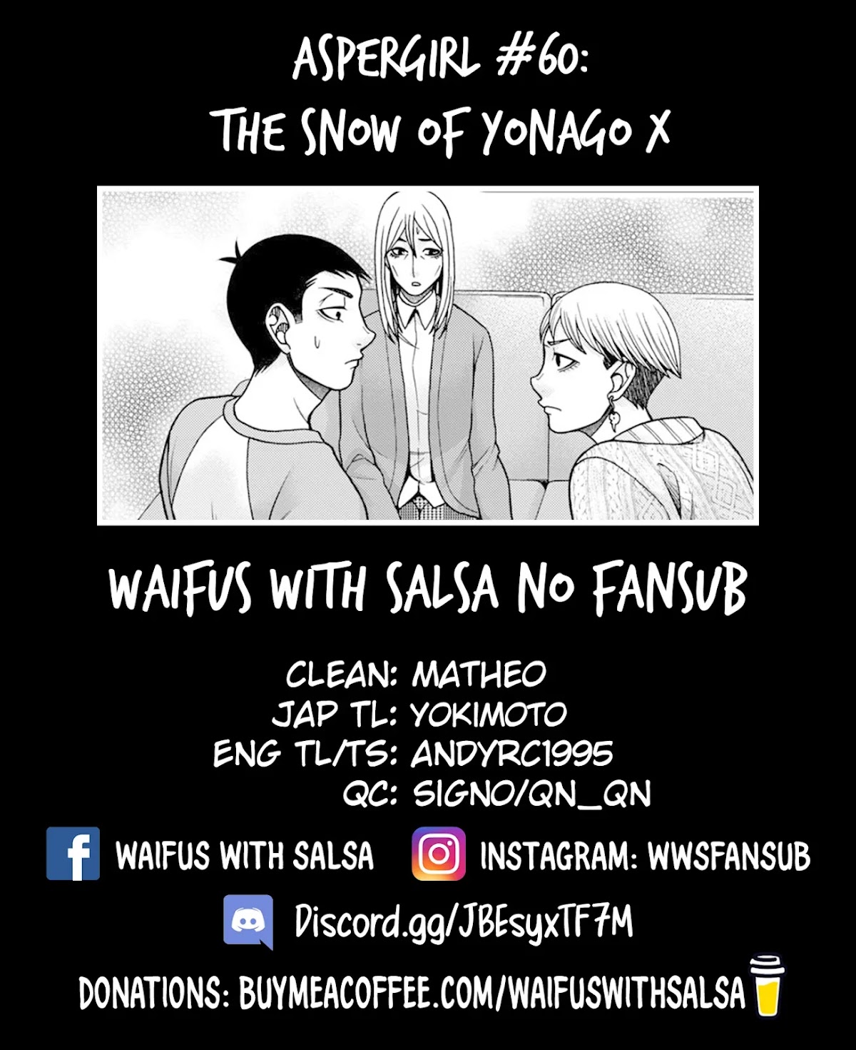 Asper Girl Chapter 60 page 1 - Chapter 60: The snow of Yonago X