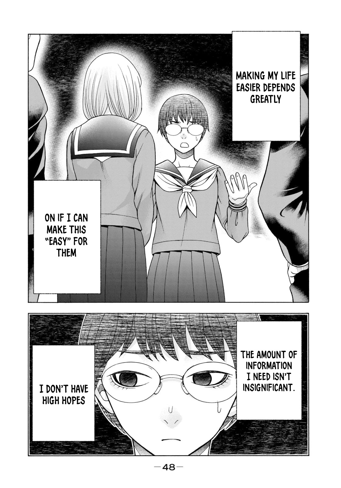 Asper Girl Chapter 60 page 7 - Chapter 60: The snow of Yonago X
