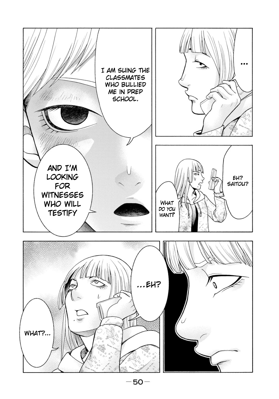 Asper Girl Chapter 60 page 9 - Chapter 60: The snow of Yonago X