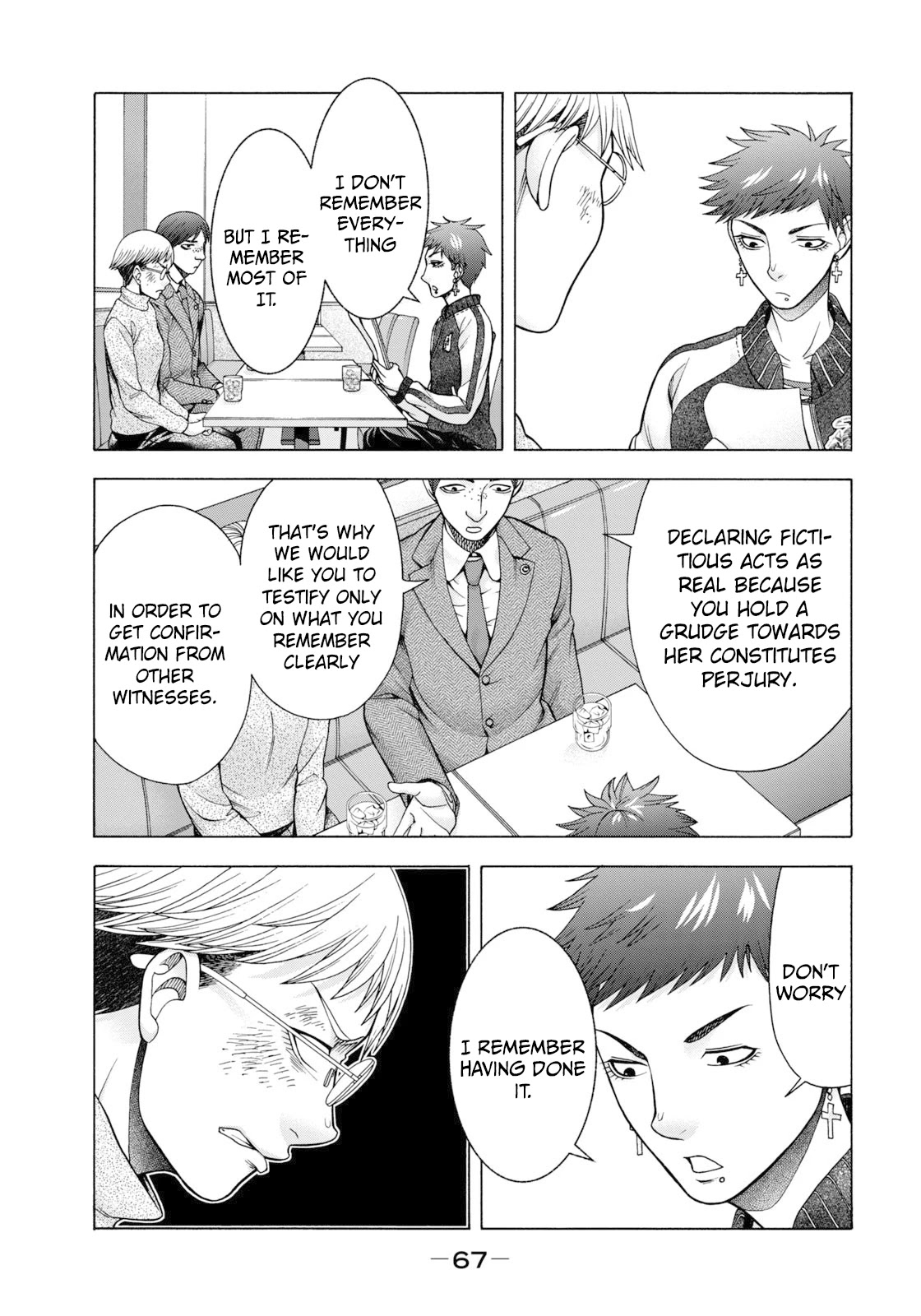 Asper Girl Chapter 61 page 6 - Chapter 61: The snow of Yonago XI