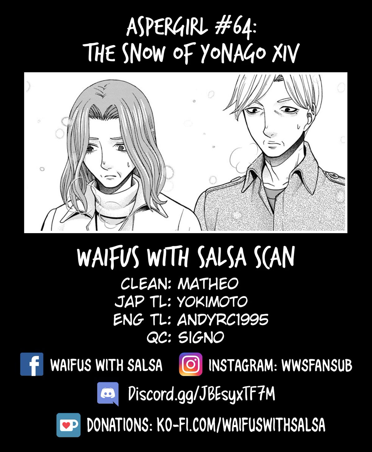 Asper Girl Chapter 64 page 1 - Chapter 64: The snow of Yonago XIV