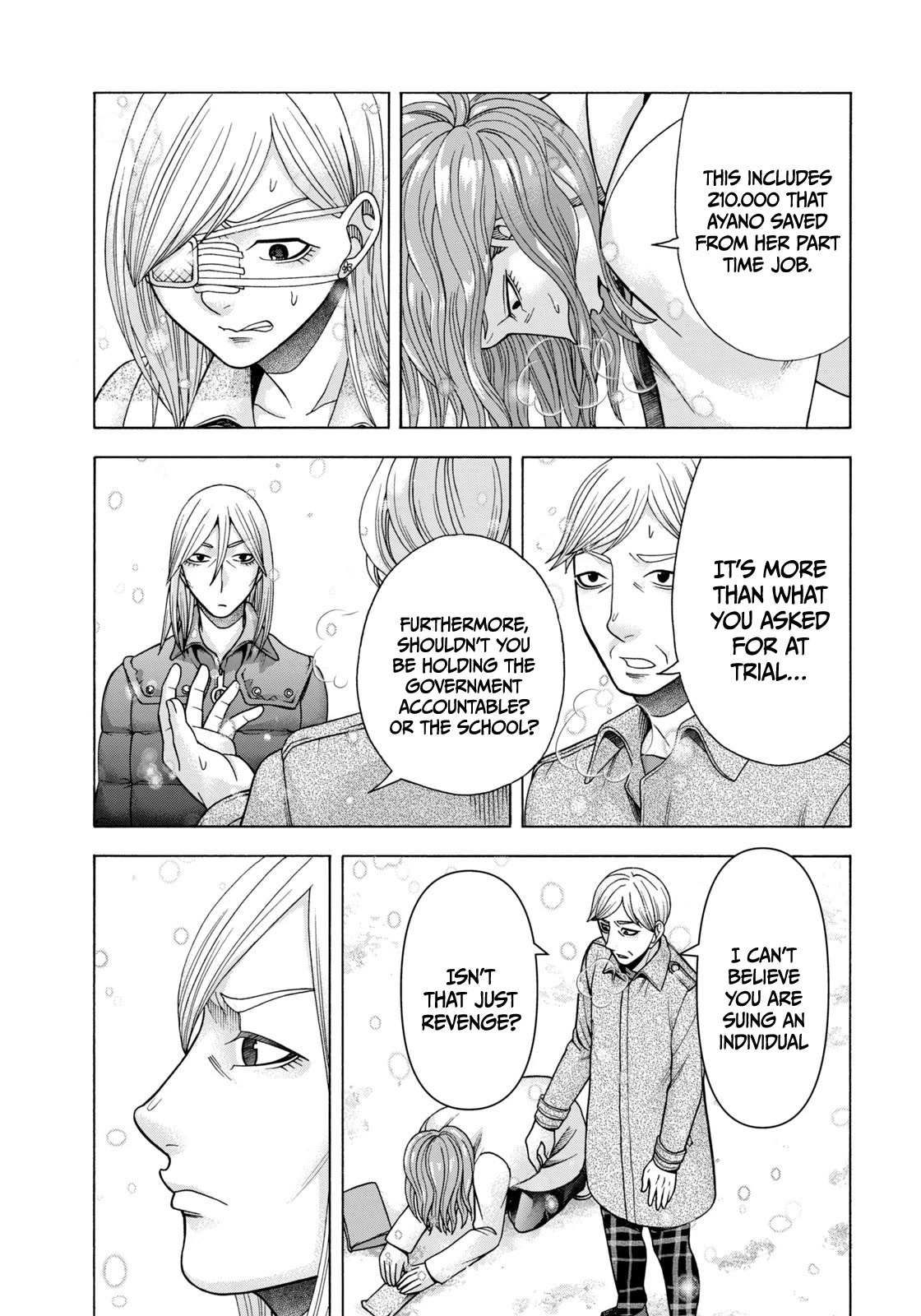 Asper Girl Chapter 64 page 11 - Chapter 64: The snow of Yonago XIV