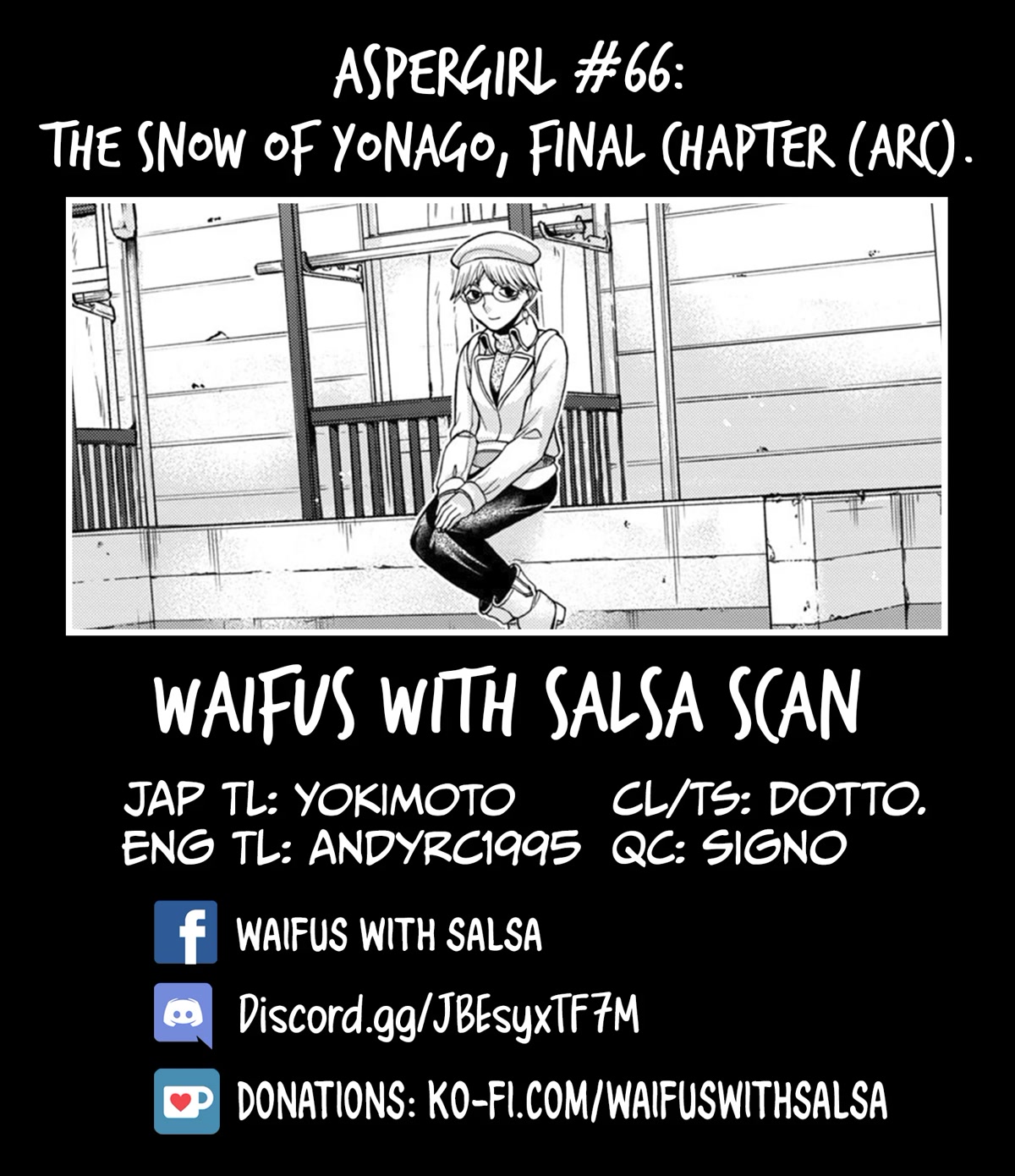 Asper Girl Chapter 66 page 1 - Chapter 66: The Snow of Yonago, Final Chapter (Yonago Arc).