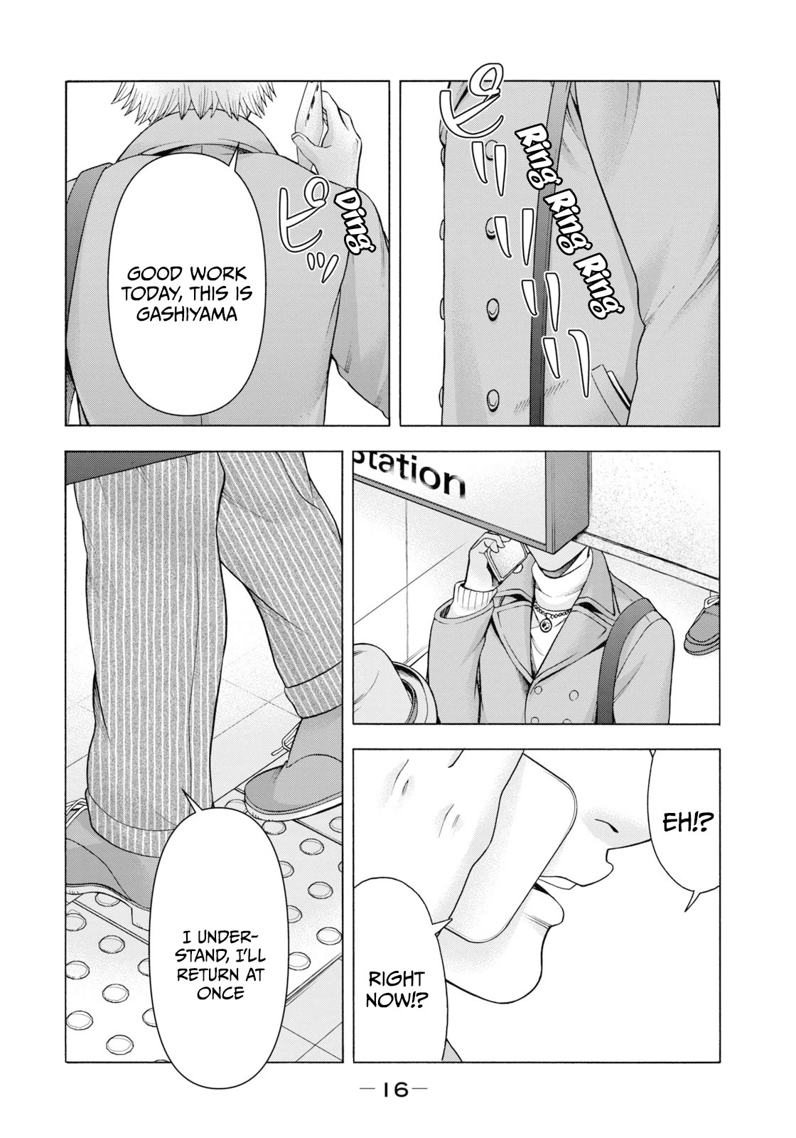 Asper Girl Chapter 67 page 18 - Chapter 67: Gashiyama
