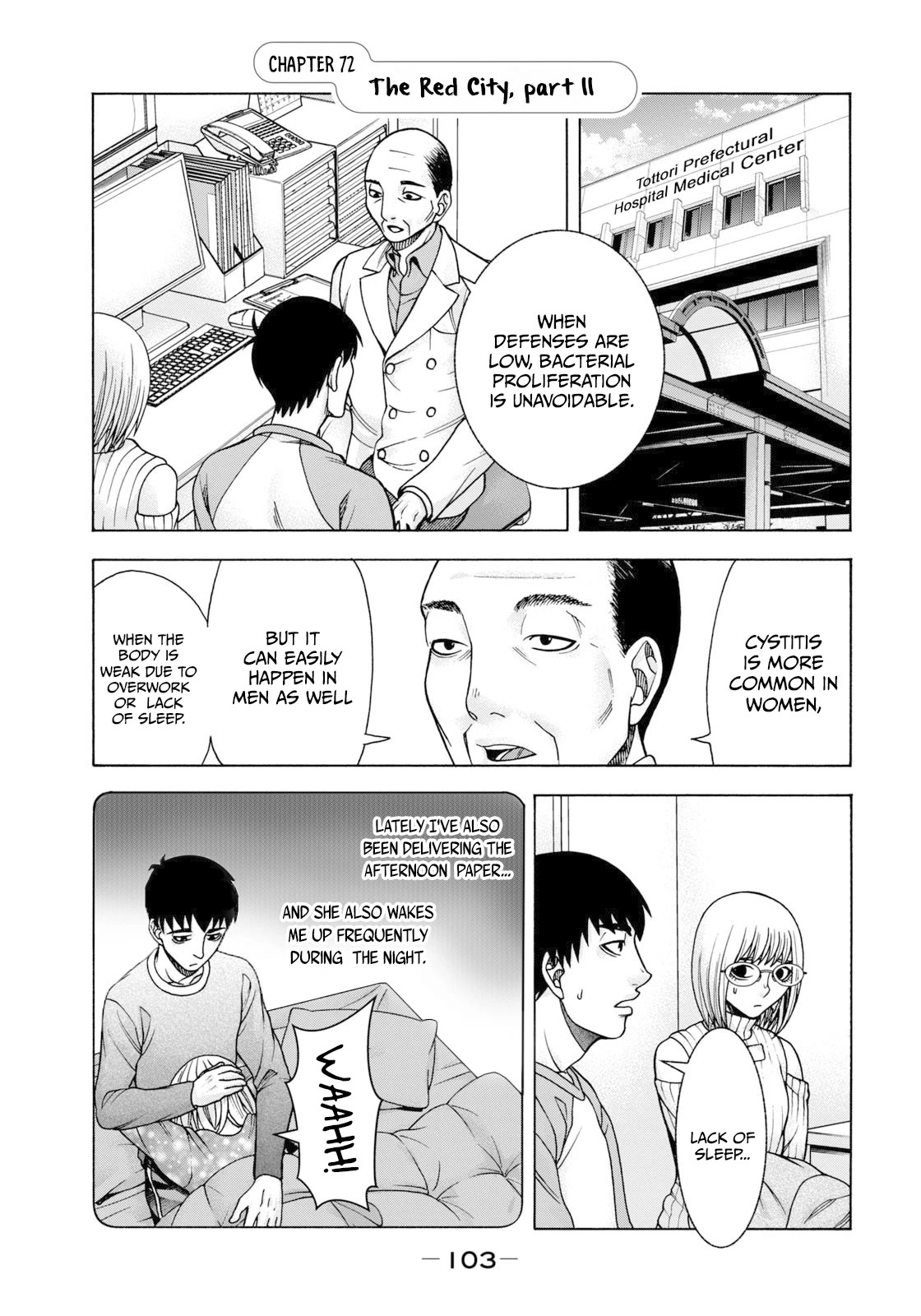 Asper Girl Chapter 72 page 2 - Chapter 72: The red city Part II