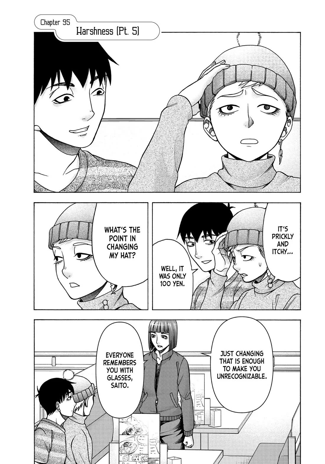 Asper Girl Chapter 95 page 1 - Chapter 95: Harshness (Pt. 5)
