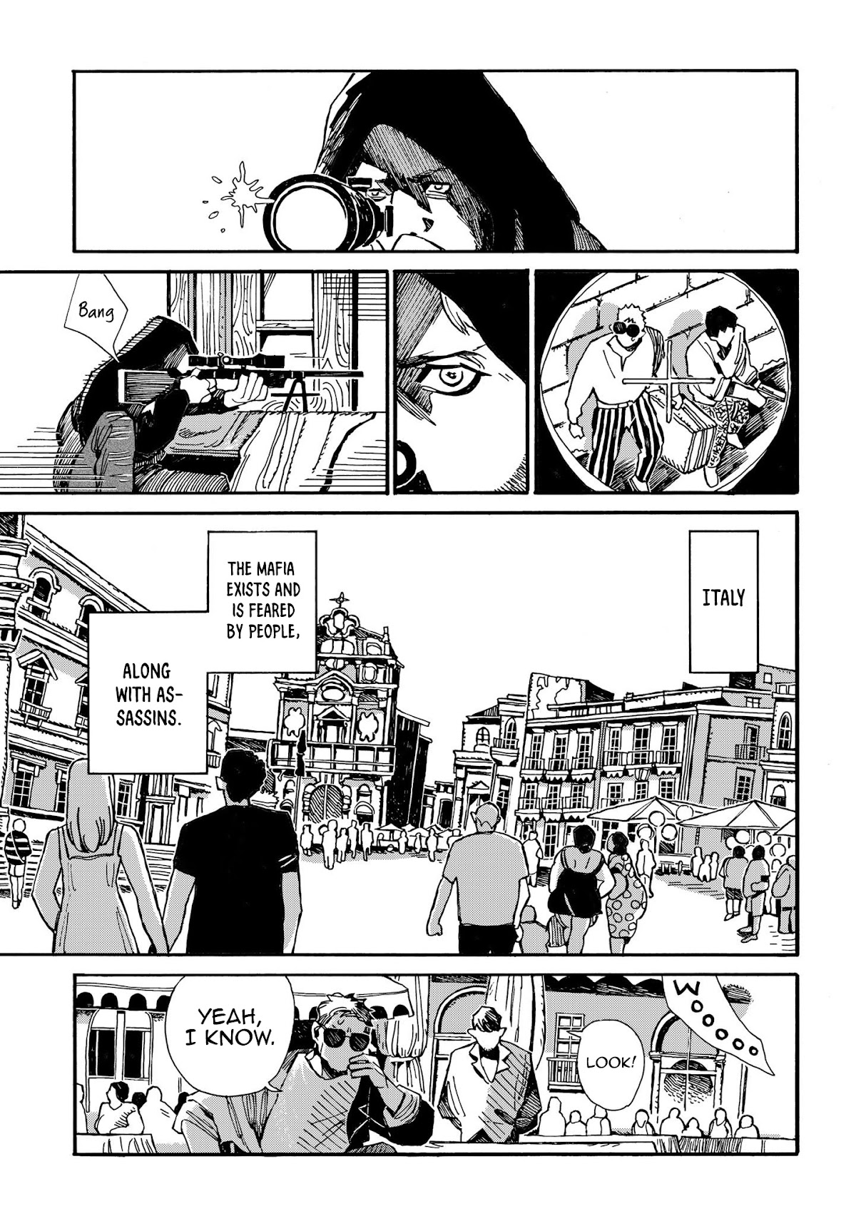 Assassin no Kyuujitsu Chapter 1 page 2 - Chapter 1: Gelato