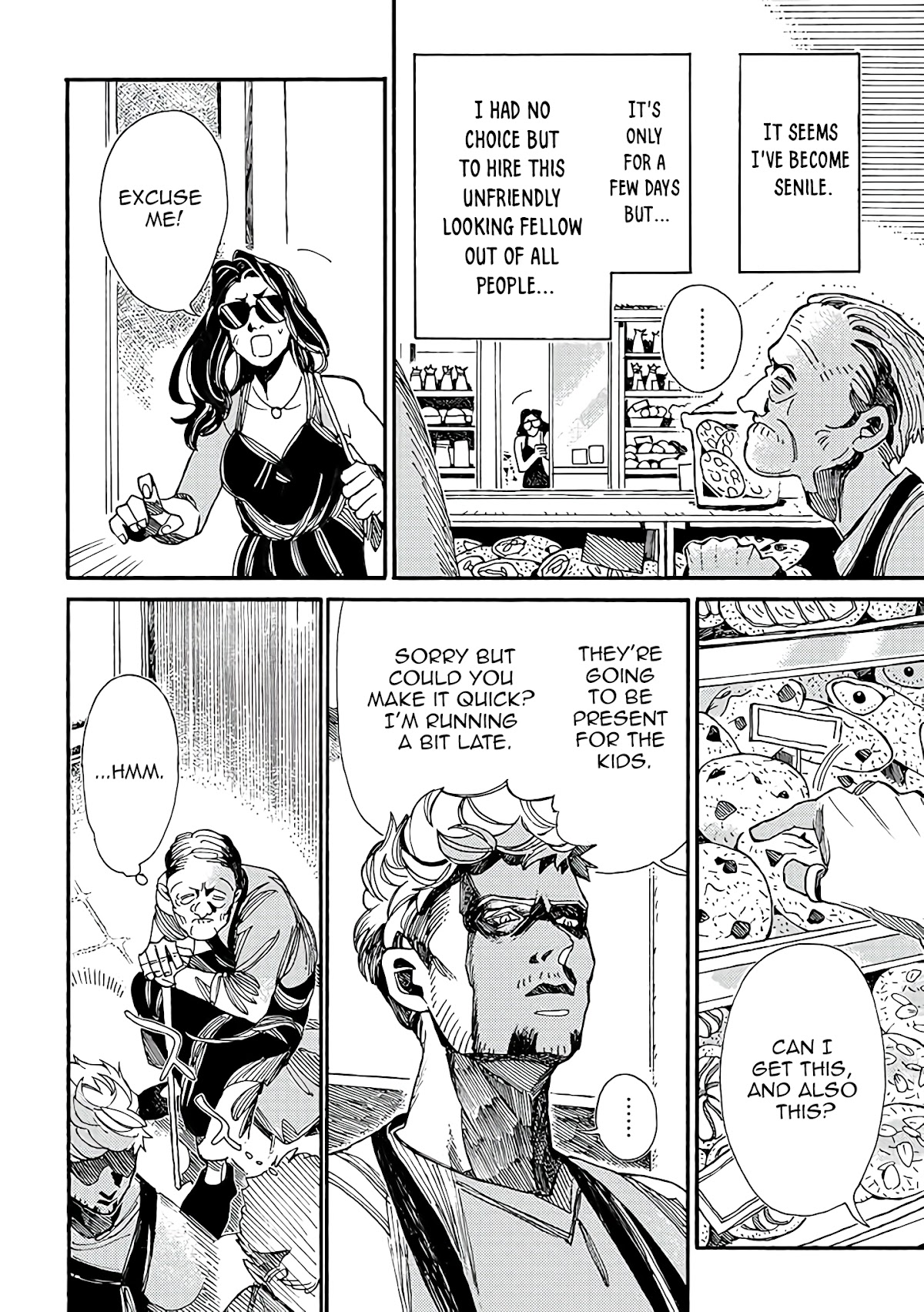 Assassin no Kyuujitsu Chapter 9 page 5 - Chapter 9: Part-time Job
