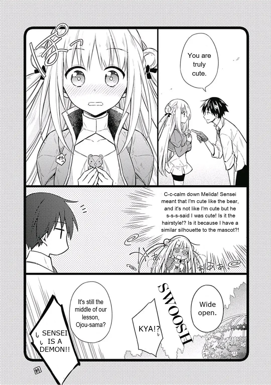 Assassin's Pride Chapter 7.5 page 5 - Chapter 7.5: Me, Sensei and a bear