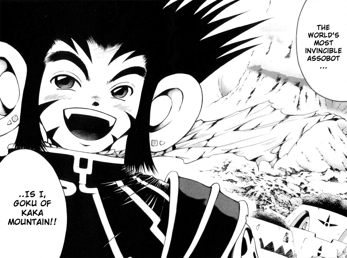 Assobot Goku Chapter 1.1 page 14 - Chapter 1.1: The Great Villan- Calling on Goku!! (1)