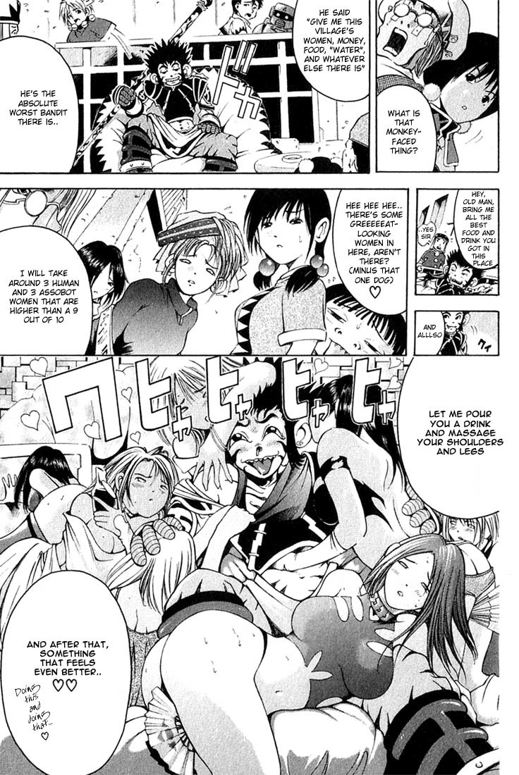 Assobot Goku Chapter 1.3 page 1 - Chapter 1.3: The Great Villan- Calling on Goku!! (3)