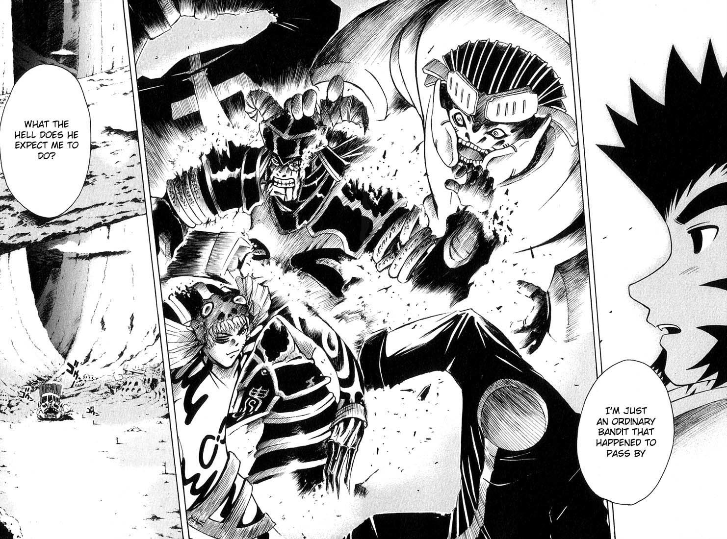 Assobot Goku Chapter 3 page 34 - Chapter 3: The Decision of Gota Ma, Head of the Village