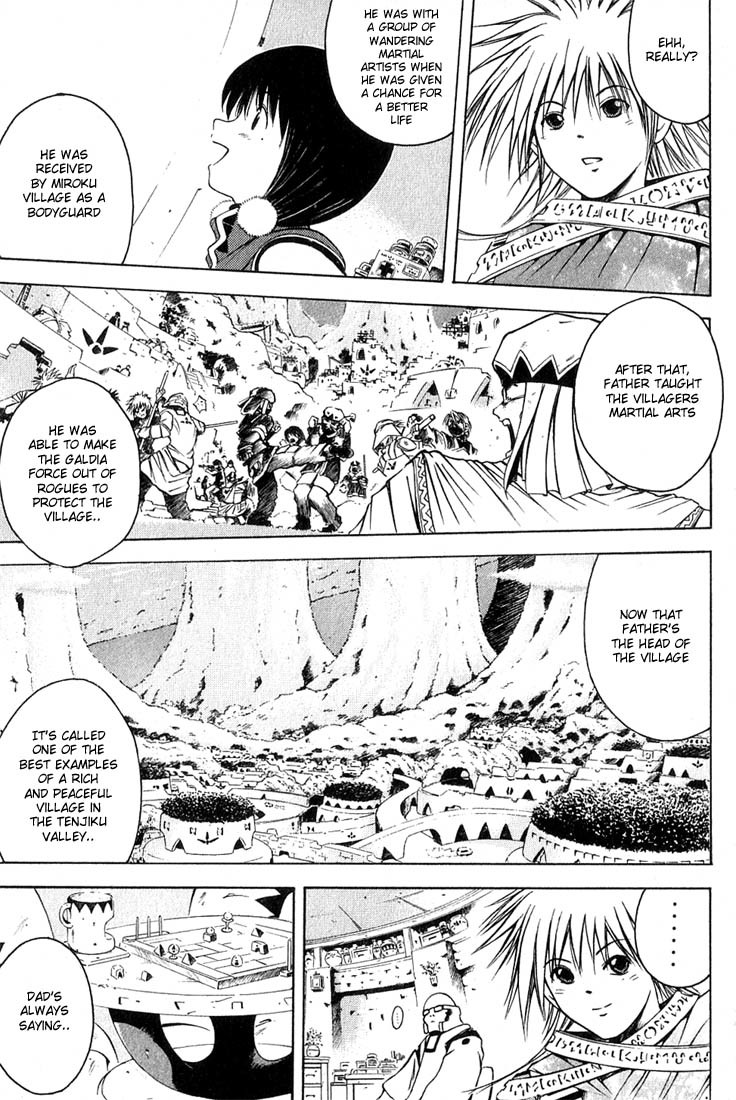 Assobot Goku Chapter 3 page 8 - Chapter 3: The Decision of Gota Ma, Head of the Village