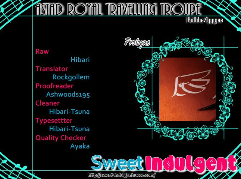 Astad Royal Travelling Troupe Chapter 0 page 1 - Chapter 0
