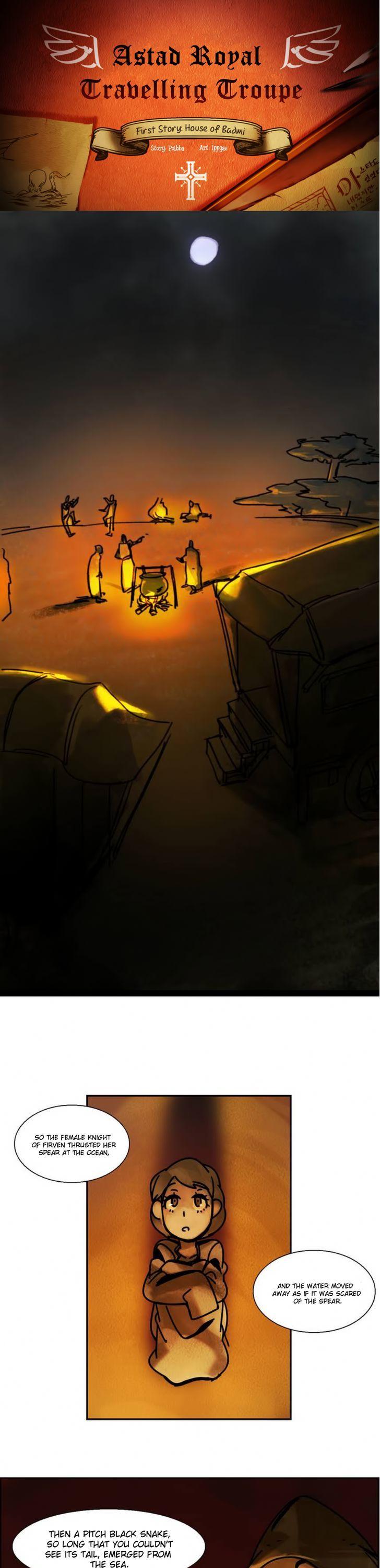 Astad Royal Travelling Troupe Chapter 1 page 2 - Chapter 1